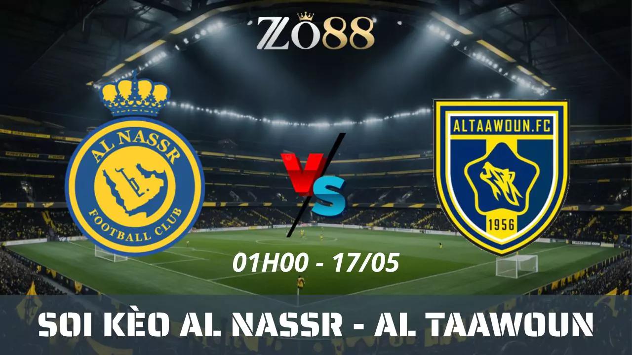 Soi kèo nhà cái Al Nassr vs Al Taawoun, 17/05/2025 01h00 Saudi Pro League