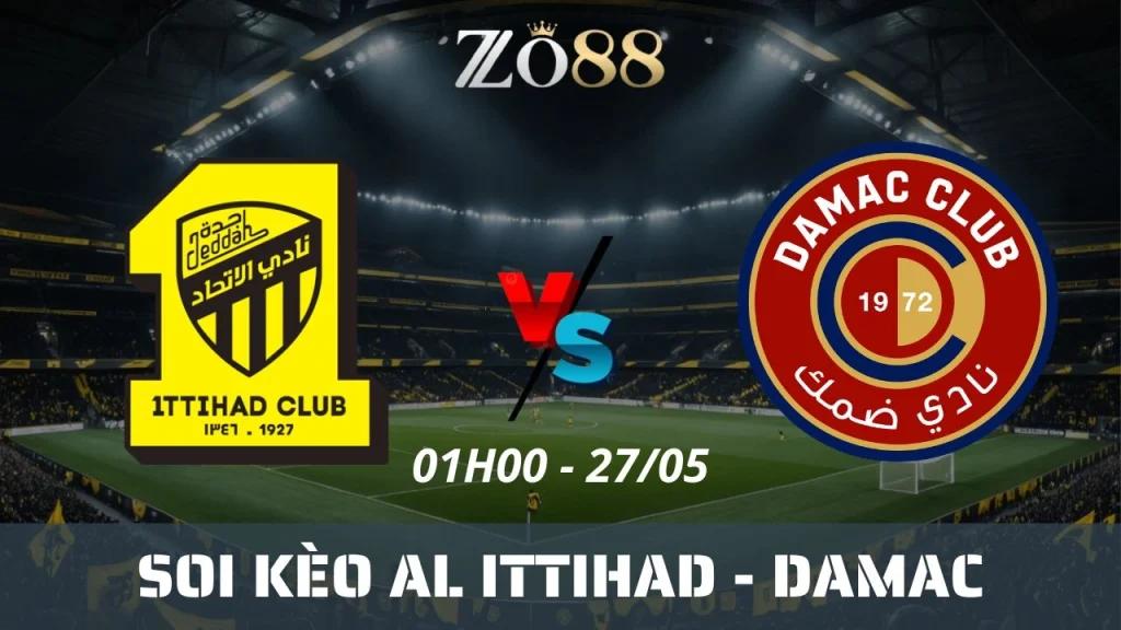 Soi kèo nhà cái Al Ittihad vs Damac, 27/05/2025 01h00 Saudi Pro League