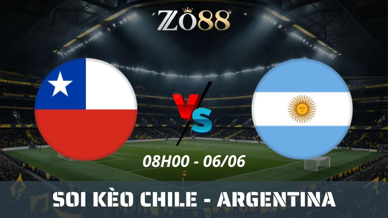 Soi kèo nhà cái Chile vs Argentina, 06/06/2025 08h00 Vòng loại World Cup